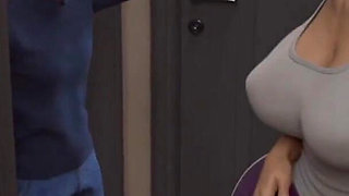 Family Threesome: Stepmom & Stepsister