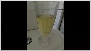 Pissing In A Glass And All Over Toilet Seat