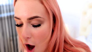 Shae Summers fucking a big cock close up