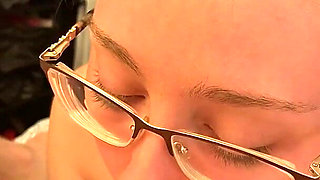 POV Glasses Wife Edges and Licks Balls
