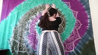 Hairy BBW Masturbates With Dildo Until She Squirts