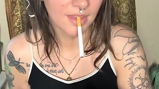 Armpit Worship and Smoking Tease with Chery Trees