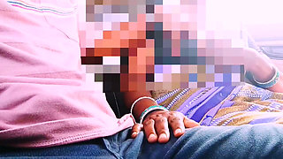 Stepmom and stepson car sex Telugu dirty talks.