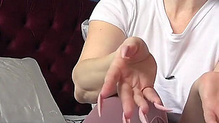 Pink Sparkly Nails Worship