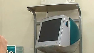 JAV Office Gangbang with Big Tits Japanese Secretary Teen and Boss Creampie