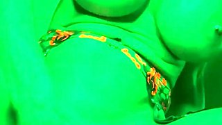 Babe With Big Boobs Masturbates