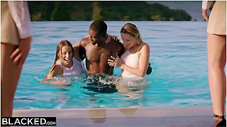 Bbc-hungry Kaisa & Eveline Seduce Hotel Employee With Kaisa Nord, Eveline Dellai And Jack Ripher
