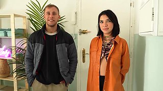 I got my boyfriend a porn MEETING as a PRESENT. We're Valeria