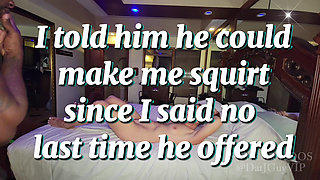 Hotwife Gets BBC Creampie & Juicing During Layover