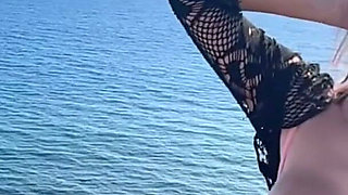 Artemisia Love Outdoor Showing Her Perfect Body and Smoking for You Guys