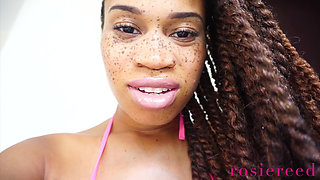 White Boy Pussy for Big Black Cock- Goddess Rosie Reed Bnwo White Boy Training to Fuck Big Black Cock- 1080p HD