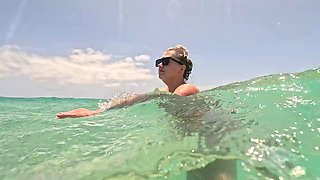 Emma Voyeurs Nude Underwater Beach Pounding