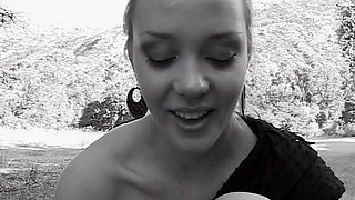 Cute amateur webcam teen girl toying pussy on webcam