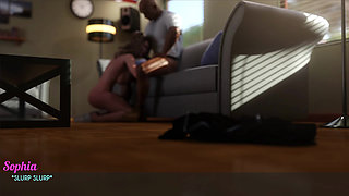 A Wife and Stepmother Real Fucking Sophia Can't Control Her Lust with Big Dick (upgraded Images)