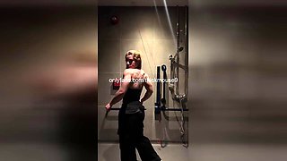 Barely Legal Girl Gets Fingered Hard During TikTok Livestream!