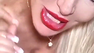 Tania Amazon's Huge Tits Bouncing While Riding BBC - POV