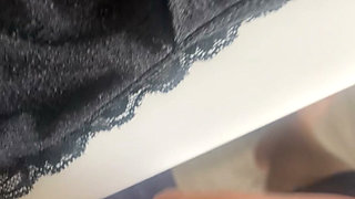 Fnac on my wife's thong