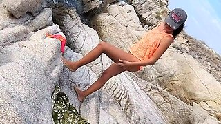 Masturbating at Sunset: Caught on Webcam