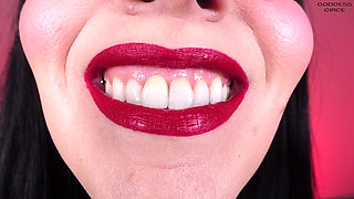 I Am Your Passion - Cigar and Red Lipstick