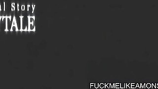 Fuck Me Like A Monster featuring doxie's big cock sex