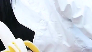 Hot Sexy Petite Nurse Havana Sin Worships Her Patients Big White Cock and Empties His Balls