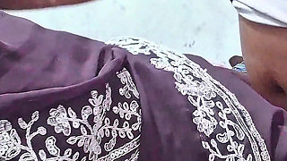 Indian Sexy Fuck in the Bedroom in Green Saree