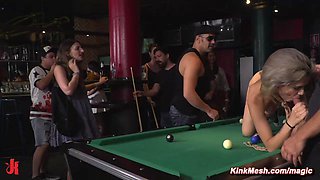 Blondie public humiliation and BDSM