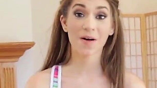 Petite Yoga Slut Gets a Good Stretch and a Massive Cock up Her Tiny Little Pussy - Free Full Movie