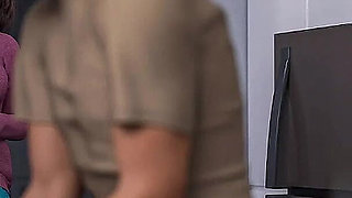 I Came Hard in My Bed After Seeing My Stepmom's New Fake Tits - My Bimbo Dream Part 2