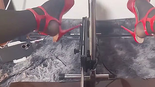 The Destructive Orgasm From the Electroshock Overwhelmed Me, Making Me Fling My High Heels Across the Room