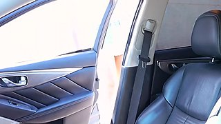 Slim Buxom Brunette Ellie Nova Unleashes Her Slutty Talents At the Casting After Foreplay In the Car