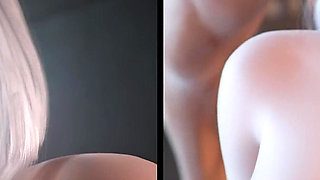 Horny Slut Lisa & Her Clients - Whore Sex 3D Animation