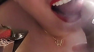 Cum on Food