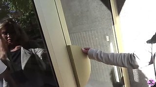 Skinny blonde ballerina destroyed by loveable fattie