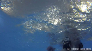 Czech Lesbians 5 - Part 5: Stunning Czech Lesbians Go Wild - Underwater Cameras Catch Pussy Licking