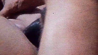 Closed up fuck and eat her wet fat pussy