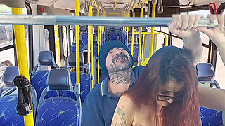 Stranger Kept an Eye on the Hottie Inside the Bus!