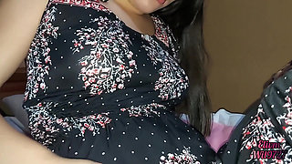 My stepsister's virgin pussy when she comes to visit me