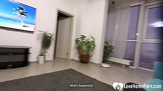 After Skipping Breakfast, She Faces the Consequences with Rough Kitchen Intercourse