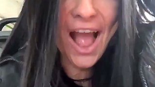 Blonde tight pussy babe solo toy fun in glamour masturbation
