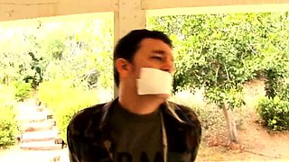 Femdom fetish mistresses fuck bdsm loser with strapon