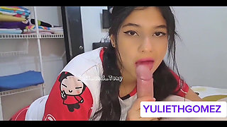 Busty and Hot Roommate Didn't Lock Her Bedroom Door