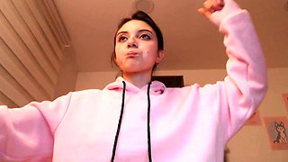 Hot Teen Chloe Toy Masturbates her Clit to Orgasm