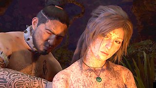 Animation porn game, big tits, pc gameplay