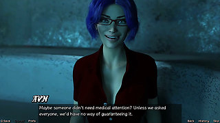 Stranded in Space - Date Night with Hot Blue Haired MILF