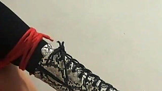 Perfect MILF Vibrator, Fingering, Bondage Sex