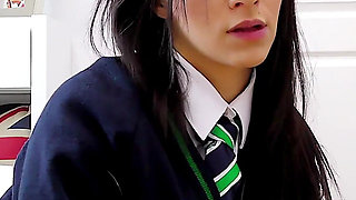 School Office Fuck Featuring Léa Guerlin