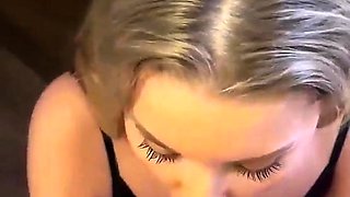 Real amateur slut gloryhole blowjob cumshot