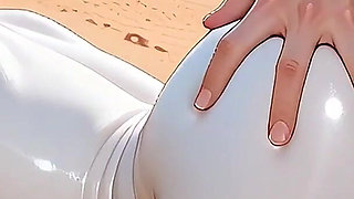 Pale Stepsister Doggystyle and Riding Fuck! Huge Facial Cumshot! Ai Asmr Hentai