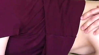 Girl Next Door Found Daddy Cock for Extra Clothes Money.